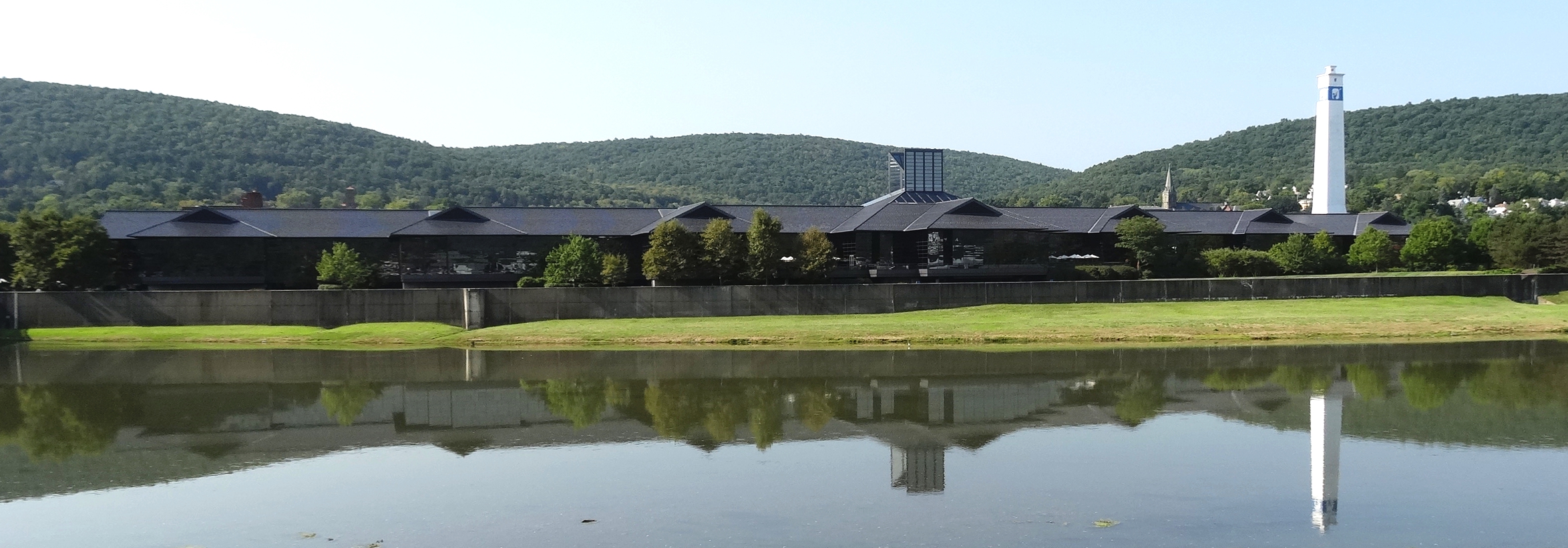 Sede de Corning en el estado de Nueva York, fotografiada en 2012