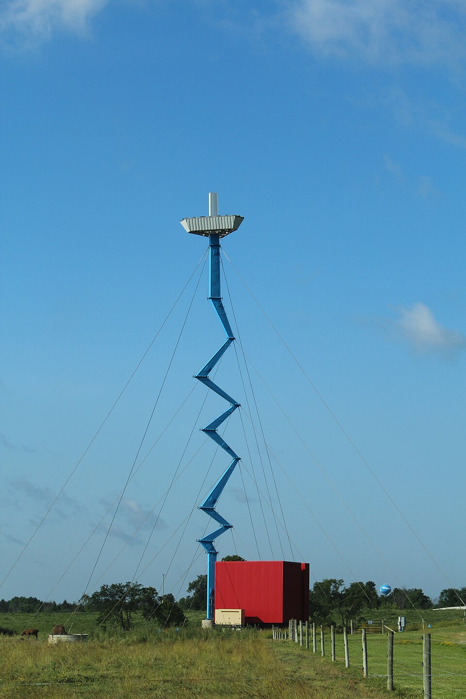 Verizon cellular tower in Ann Arbor, Michigan, in 2014